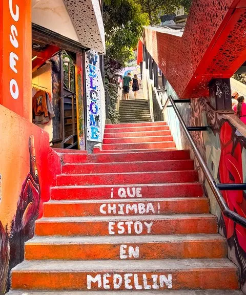 Medellín atmosphere and local life