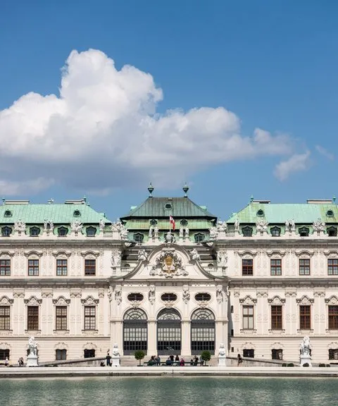 Vienna atmosphere and local life